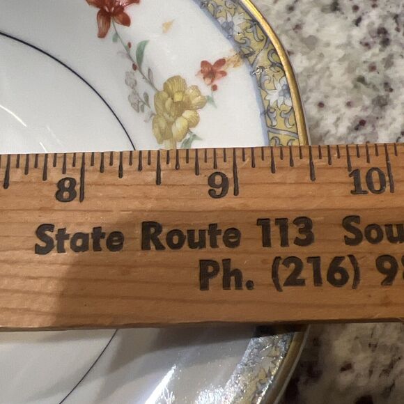 Antique Haviland Oval Serving Bowl 1920-1930 Limoges France Gold Rim‎ 9.5X7.25" - Picture 13 of 13